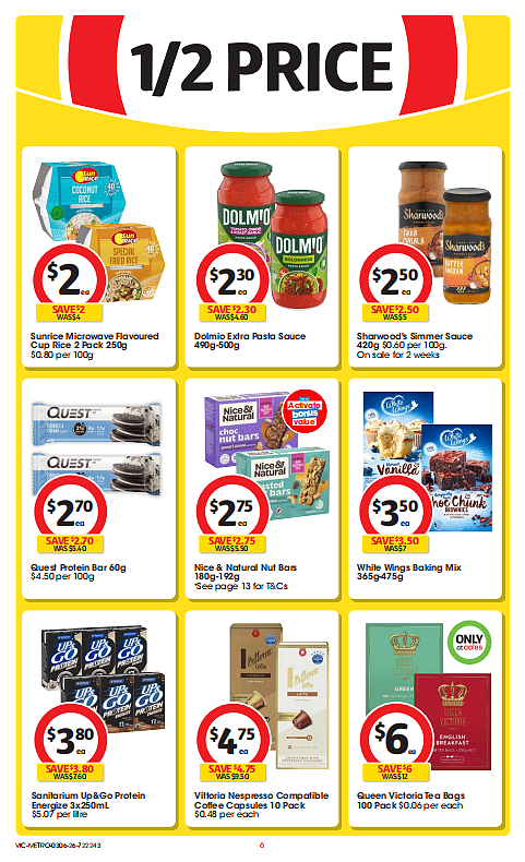 本周最新！澳洲各大超商特价商品一网打尽，大批好物骨折破半价！Woolworths、Coles、Aldi（组图） - 6