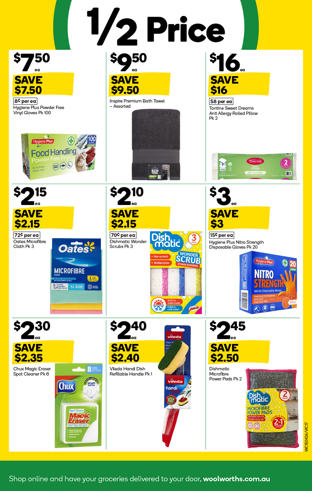 Woolworths 4月15日-4月21日打折,清洁、烧烤用品半价 - 18