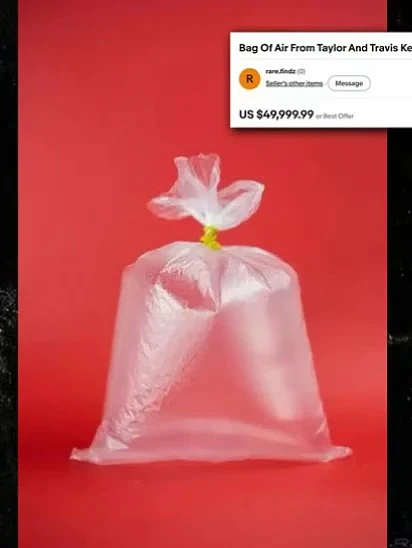 太颠了!艺术家捡霉霉婚礼垃圾,做成藏品售卖,1250美元不到一天全部抢光!网友:周边捡来的,真成周边了 - 15