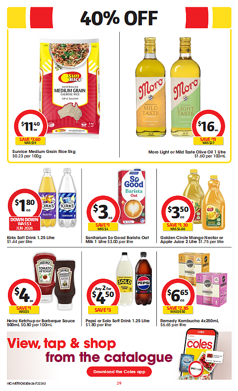 本周最新！澳洲各大超商特价商品一网打尽，大批好物骨折破半价！Woolworths、Coles、Aldi（组图） - 29