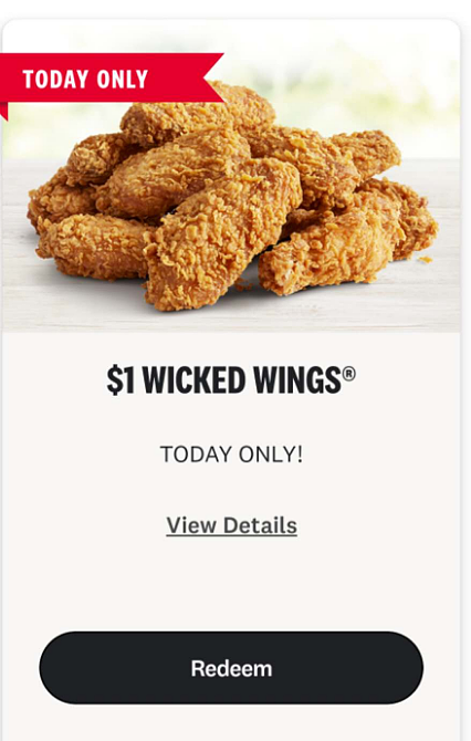 今天又有鸡翅特价了！【KFC 肯德基】近期优惠集锦 - 1