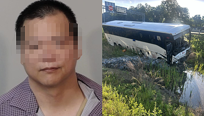 涉5死44伤惨烈车祸!华人司机出庭拒认罪,全案将交付陪审团!律师:意外总会发生,不属犯罪(组图) - 1