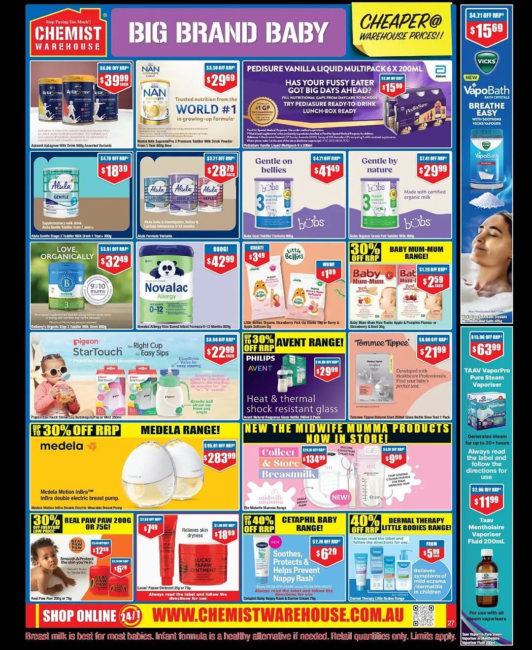 又逢大量半价的良心周期！【Chemist Warehouse】药店 7月23日至8月5日 优惠目录 - 28