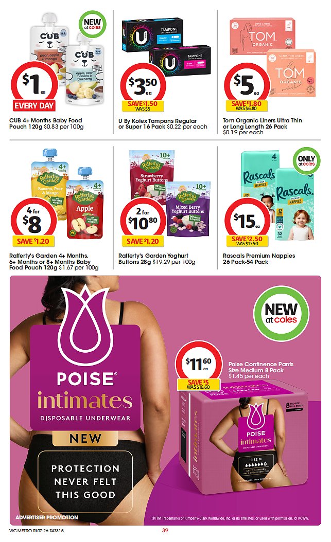 本周最新！澳洲各大超商特价商品一网打尽，大批好物骨折破半价！Woolworths、Coles、Aldi（组图） - 39