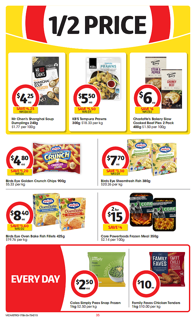 本周最新！澳洲各大超商特价目录，Woolworths、Coles、Costco（组图） - 35