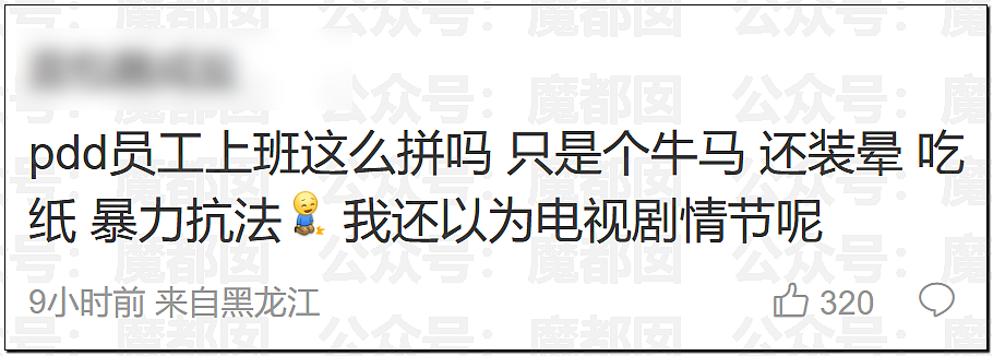 吞纸抗法、推搡撞头、夹断手指…拼多多残忍暴力殴打国家执法人员引发全网震动(组图) - 14