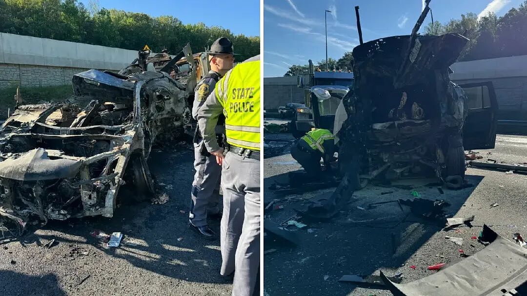 5死44伤！华人开大巴连撞6车，SUV烧成空壳，一家四口惨遭灭门（组图） - 7