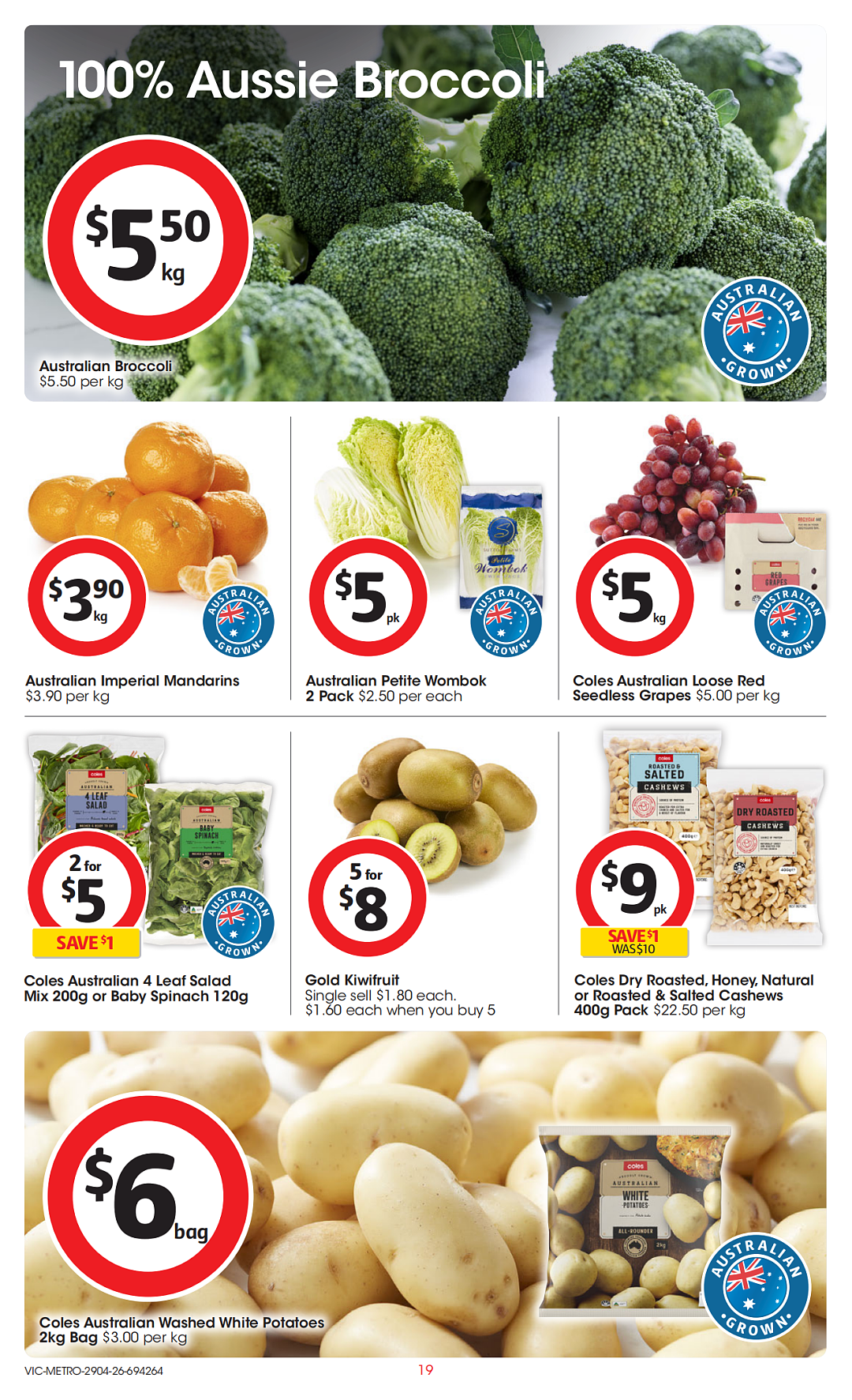 本周最新!澳洲各大超商特价商品一网打尽,大批好物骨折破半价!Woolworths、Coles、Costco(组图) - 19