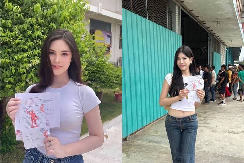 泰国征兵再出“美女”奇葩名场面!有人盛装亮相美成天仙,有人为逃避吃成200斤(组图) - 5
