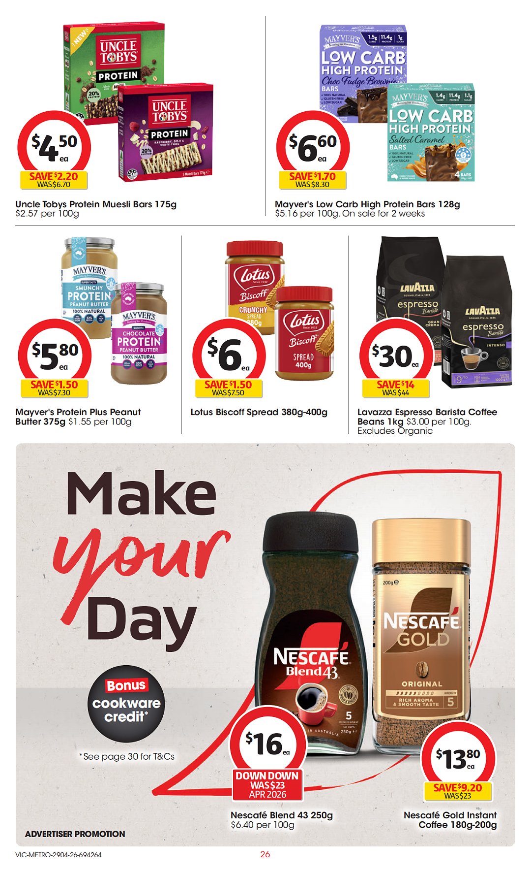 本周最新!澳洲各大超商特价商品一网打尽,大批好物骨折破半价!Woolworths、Coles、Costco(组图) - 26
