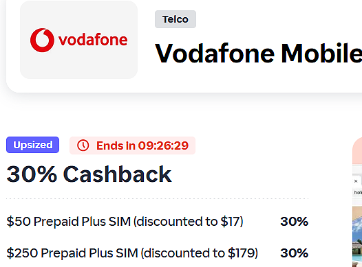 太划算!【Vodafone】大流量 手机卡套餐 折上折 - 2