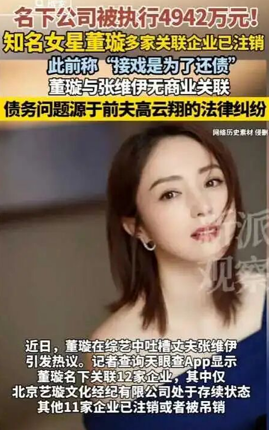 前夫高云翔在澳深陷性丑闻，惹祸欠下5000万，董璇默默拍戏还了近4000万（组图） - 5