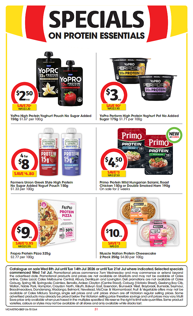 本周最新!澳洲各大超商特价商品一网打尽,大批好物骨折破半价!Woolworths、Coles、Aldi(组图) - 31