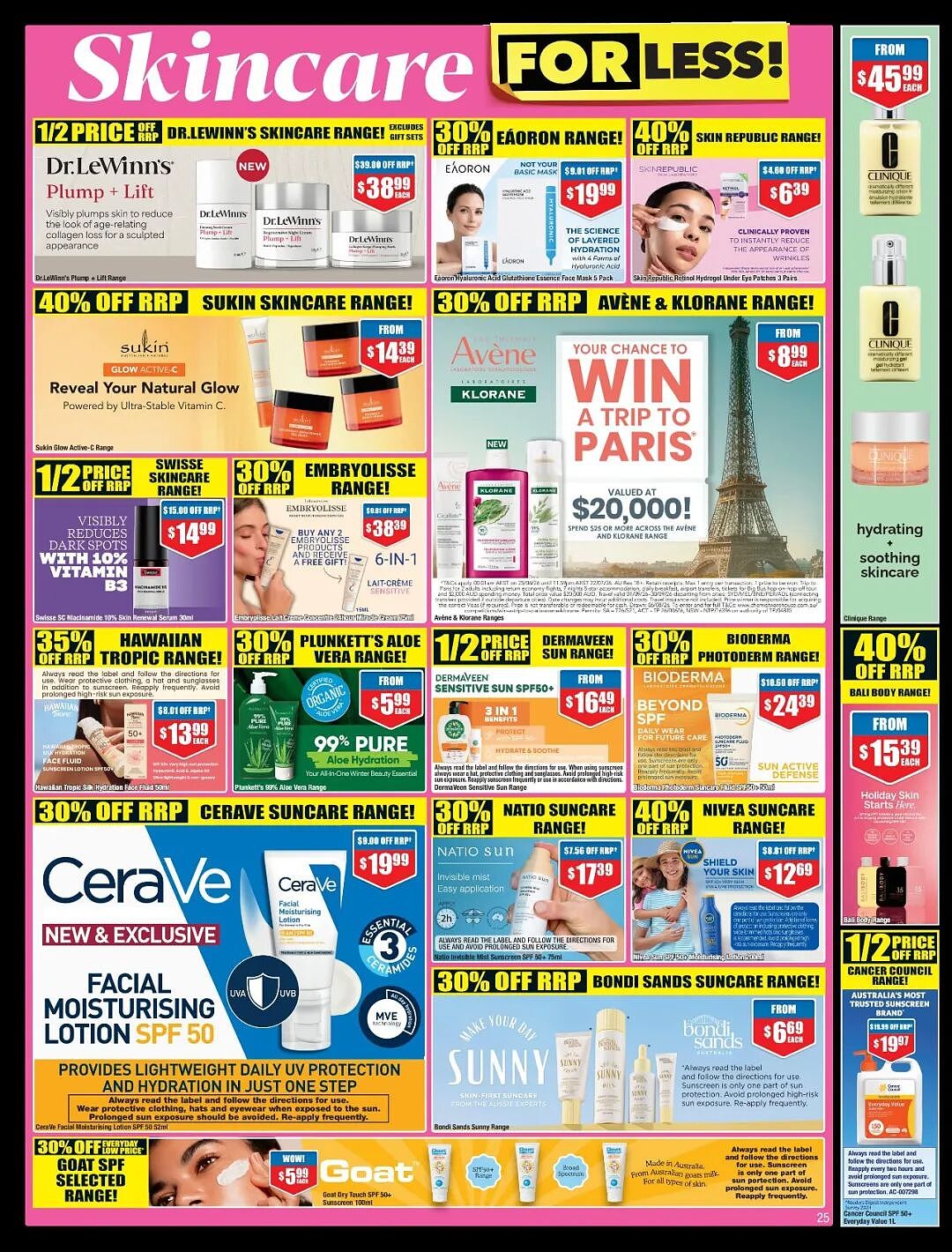 给力周期 + 限时满30刀就包邮！【Chemist Warehouse】药店 最新一期优惠目录 - 28