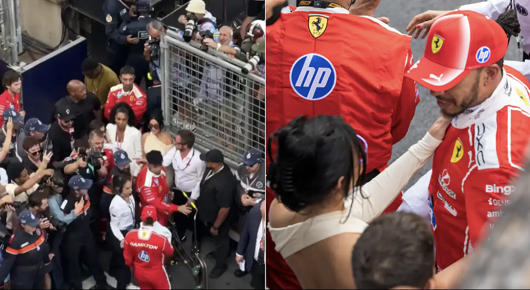 金卡戴珊与F1七冠王赛场热吻！10亿富婆儿恋上5亿小狼狗，网友：什么短剧情节！ - 29