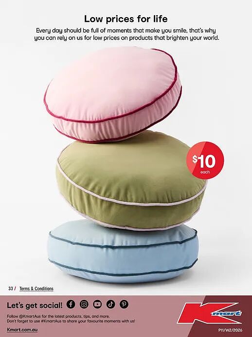 冬天需要点绿色！【Kmart】最新一期居家品优惠目录 - 33