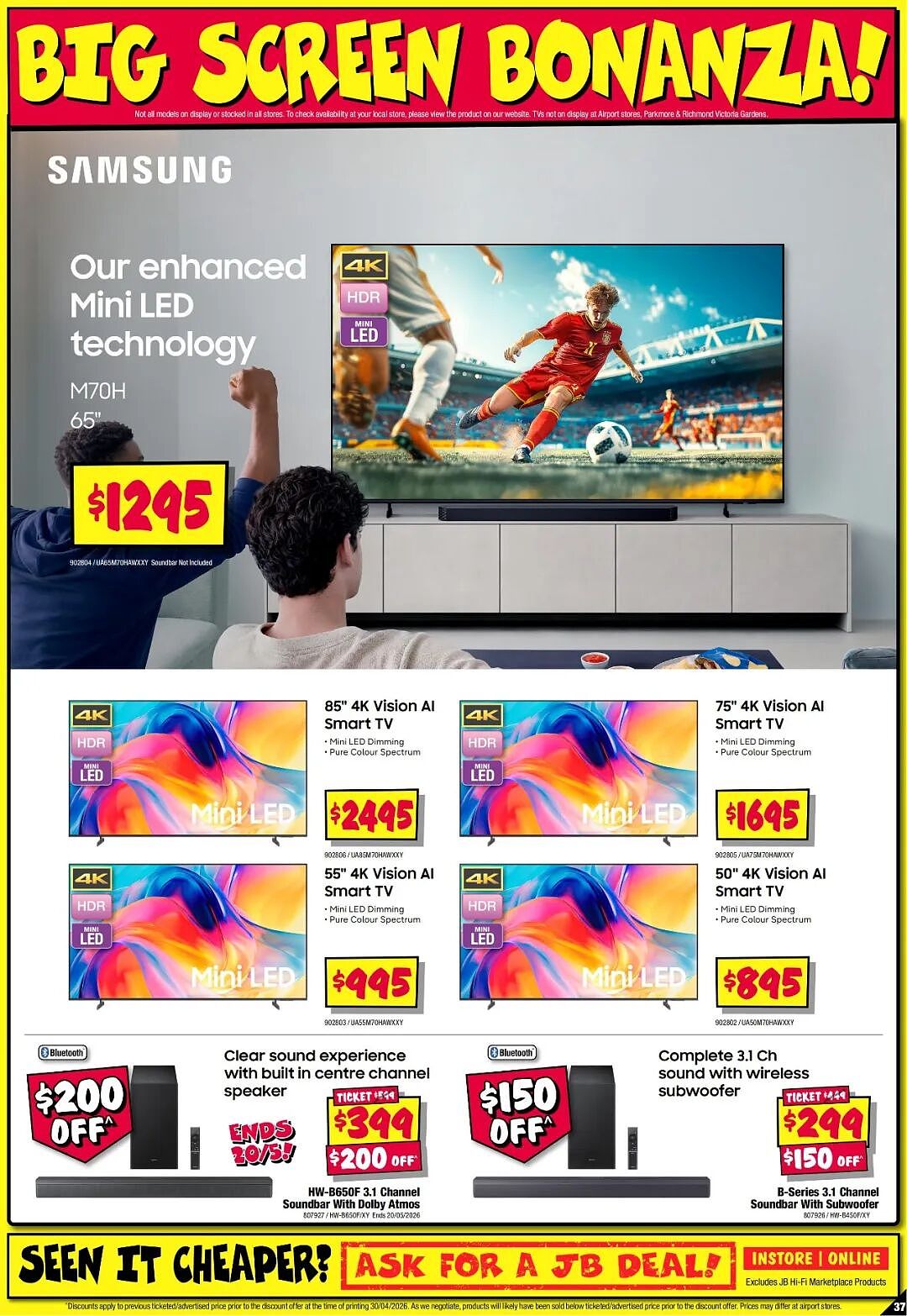 【JB Hi-Fi】财年末专区放出 - 46