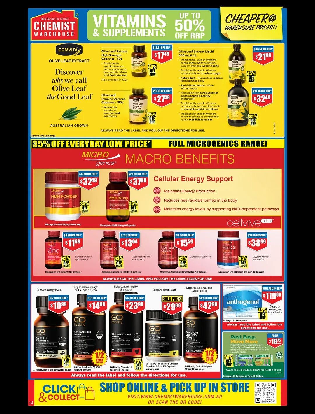 给力周期 + 限时满30刀就包邮！【Chemist Warehouse】药店 最新一期优惠目录 - 17