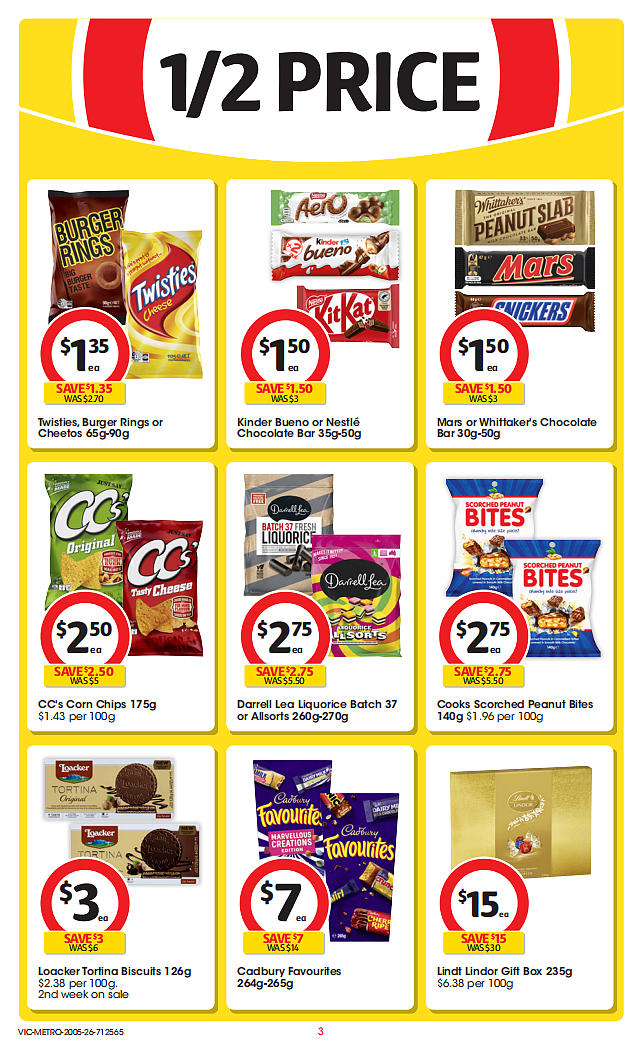 本周最新!澳洲各大超商特价商品一网打尽,大批好物骨折破半价!Woolworths、Coles、Costco、Aldi(组图) - 3