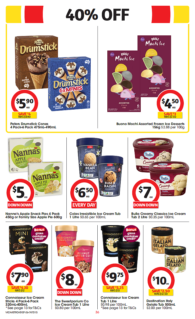 本周最新！澳洲各大超商特价商品一网打尽，大批好物骨折破半价！Woolworths、Coles、Aldi（组图） - 36