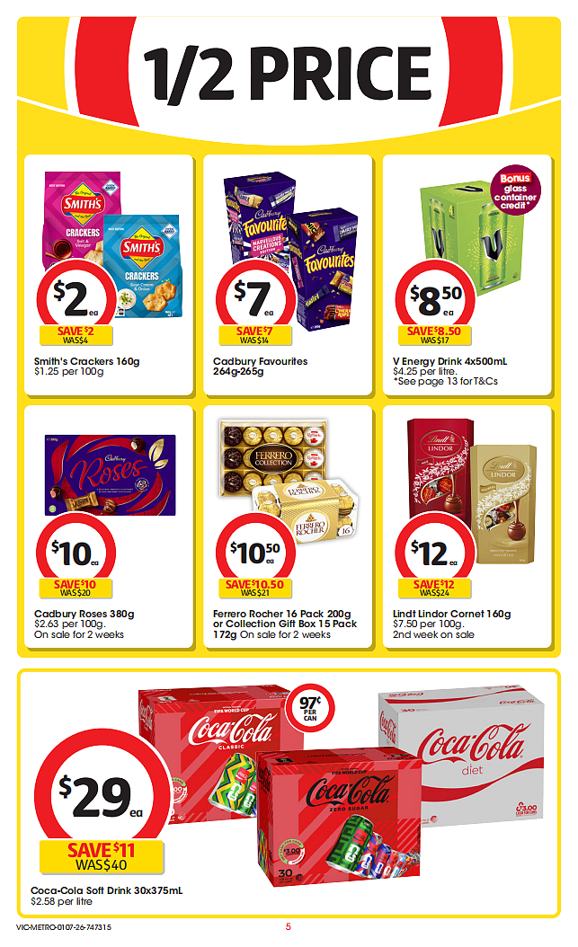 本周最新！澳洲各大超商特价商品一网打尽，大批好物骨折破半价！Woolworths、Coles、Aldi（组图） - 5