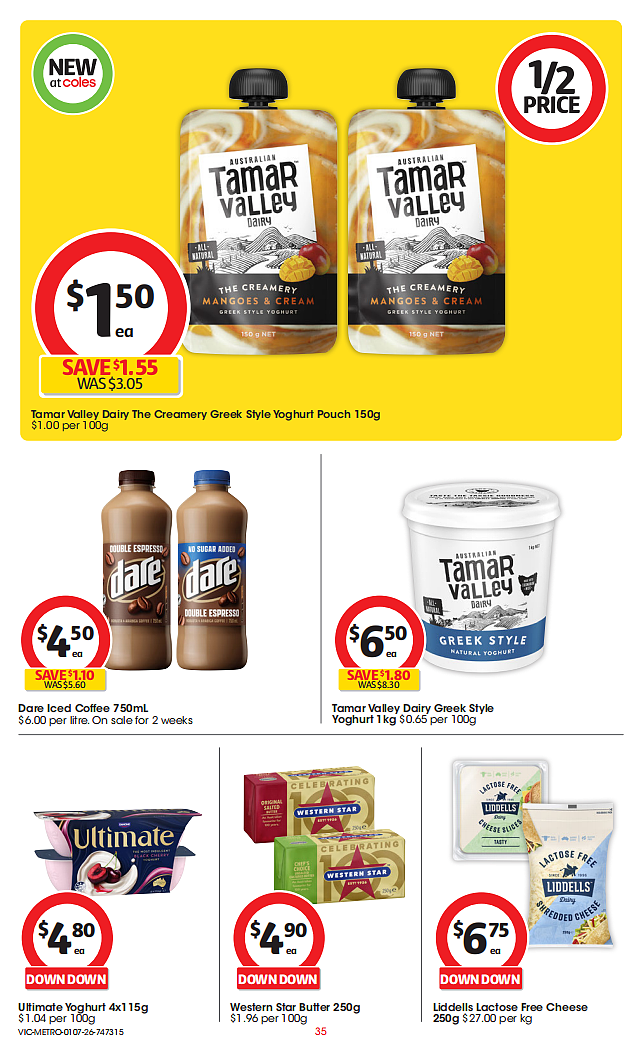本周最新！澳洲各大超商特价商品一网打尽，大批好物骨折破半价！Woolworths、Coles、Aldi（组图） - 35