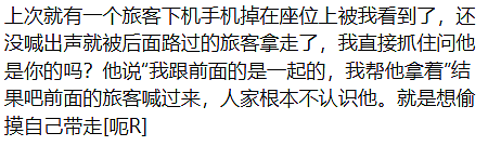 没摄像头没人管!华人飞国外,手机被顺走,有人丢了100万!国际航班成重灾区,机组人员也别信 - 4