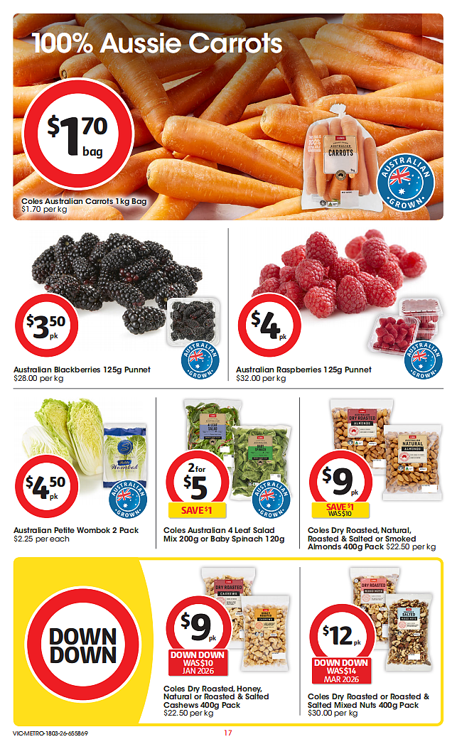 本周最新！澳洲各大超商特价目录，Woolworths、Coles、Costco（组图） - 71