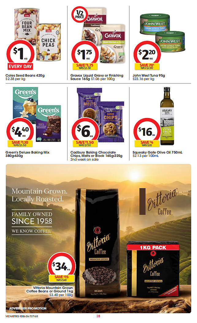 本周最新!澳洲各大超商特价商品一网打尽,大批好物骨折破半价!Woolworths、Coles、Costco(组图) - 28