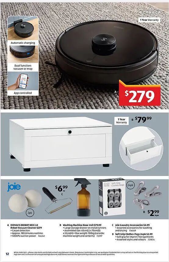 烫好收起来就不乱了！【Aldi】7月25日起 特价品 - 2