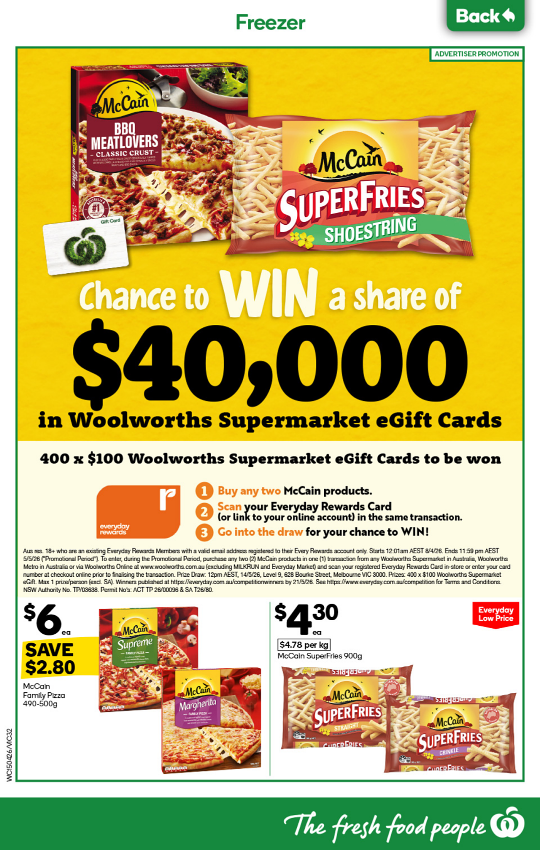 Woolworths 4月15日-4月21日打折,清洁、烧烤用品半价 - 33