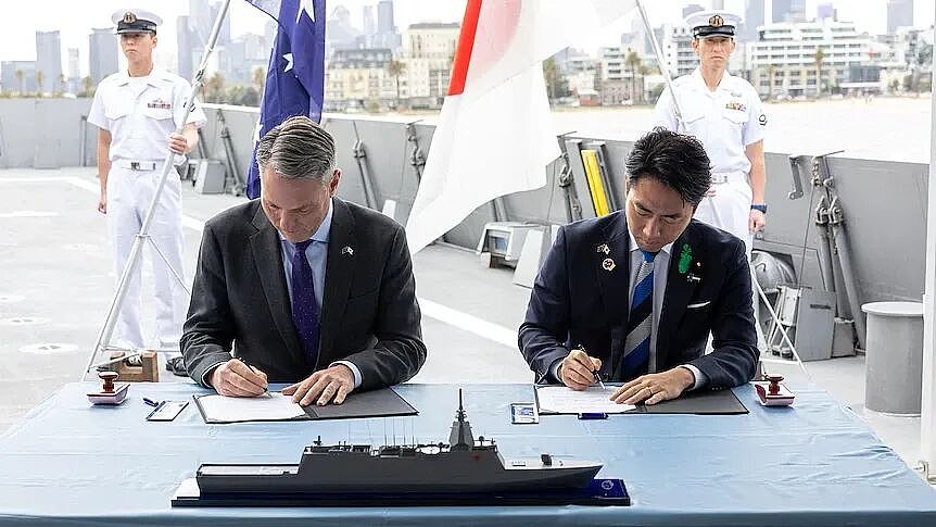 200亿军舰大单落地!澳洲联手日本,关系升级为“准同盟”(组图) - 1