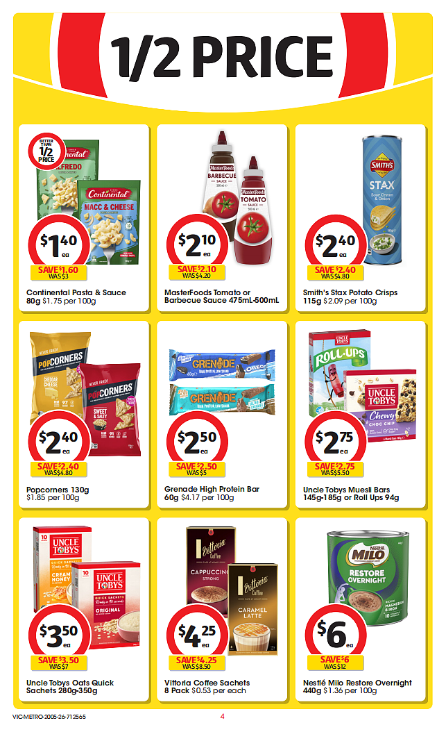 本周最新!澳洲各大超商特价商品一网打尽,大批好物骨折破半价!Woolworths、Coles、Costco、Aldi(组图) - 4