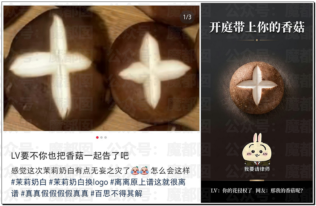 LV起诉茉莉奶白商标侵权判赔千万！传统宝相花纹样归属引热议（组图） - 51