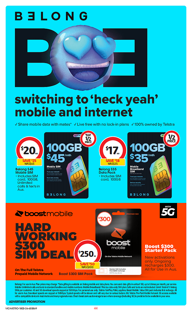 本周最新！澳洲各大超商特价目录，Woolworths、Coles、Costco（组图） - 98