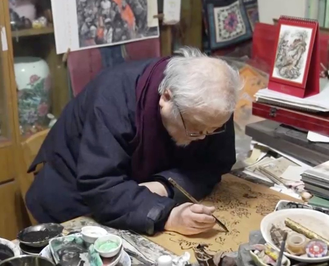 他画了一辈子《红楼梦》,右眼失明,越画越怕(组图) - 1