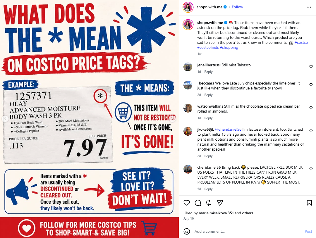 小心踩坑！Costco价签出现“死亡之星”，别急着立即囤货！这些暗号得看懂！ - 1