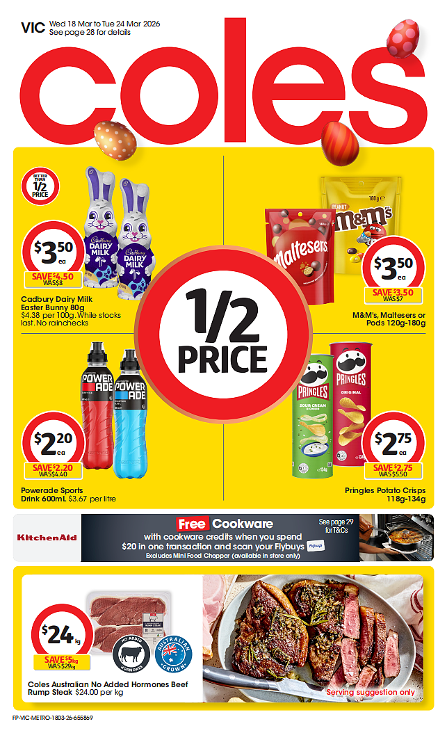 本周最新！澳洲各大超商特价目录，Woolworths、Coles、Costco（组图） - 55
