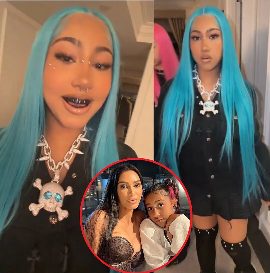 卡戴珊侃爷被骂纵容不管教13岁女儿？孩子言语打扮过于奇葩成熟，还曝已经不上学？ - 19