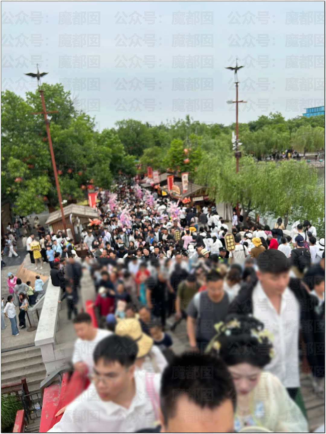 肉贴肉，人挤人！五一长假首日，中国各大景点已爆（组图） - 72