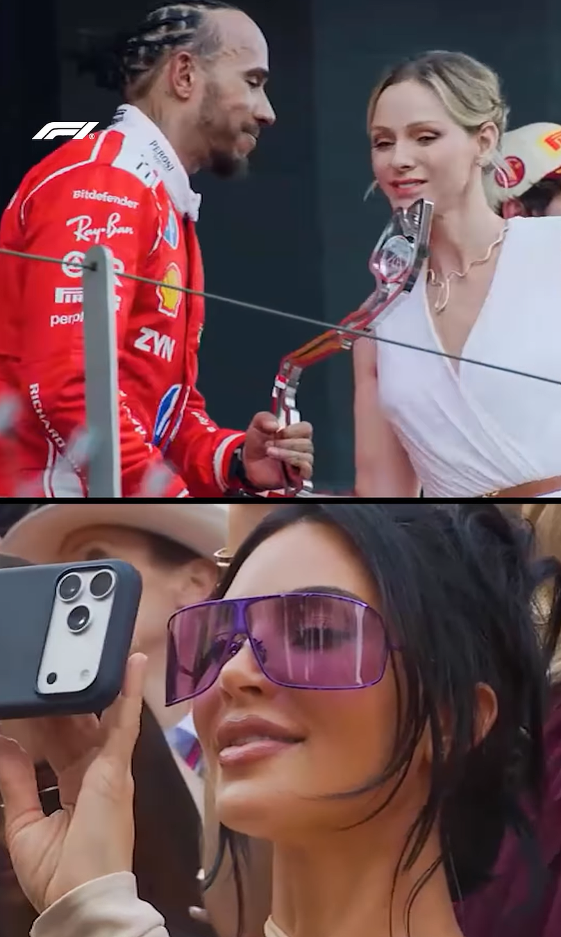 金卡戴珊与F1七冠王赛场热吻！10亿富婆儿恋上5亿小狼狗，网友：什么短剧情节！ - 6