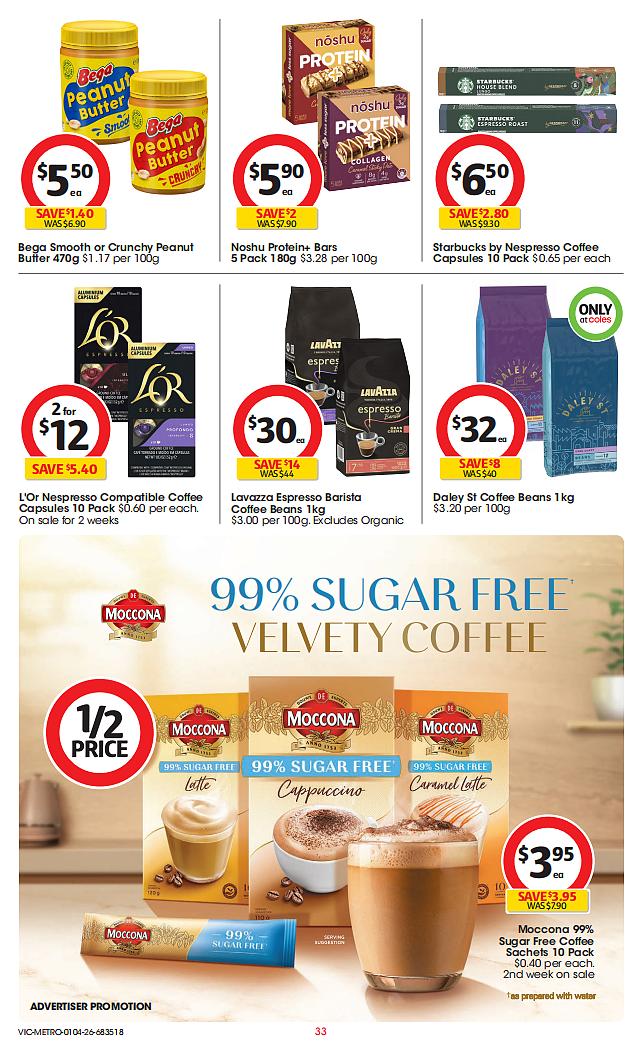 本周最新！澳洲各大超商折扣目录，Woolworths、Coles、Costco、优衣库...（组图） - 33