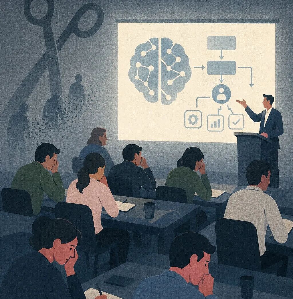 “手敲Excel表格假装是AI做的”，打工人被老板的“AI指标”卷疯 - 2