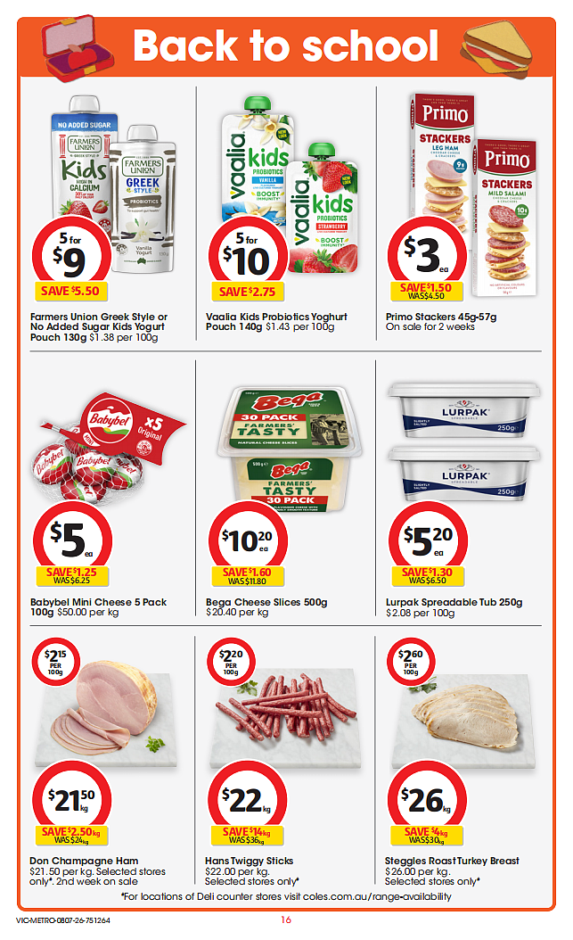 本周最新!澳洲各大超商特价商品一网打尽,大批好物骨折破半价!Woolworths、Coles、Aldi(组图) - 16