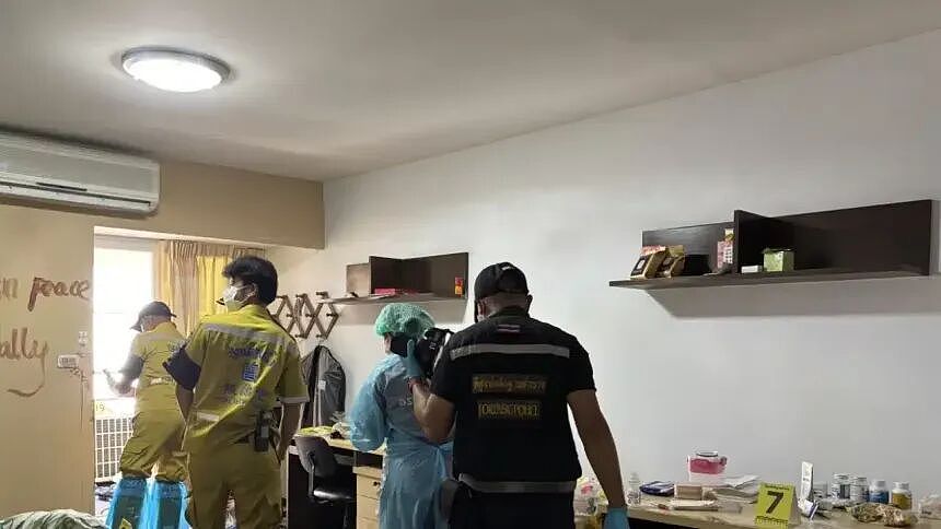 中国留学生坠亡，女友身中30多刀惨死宿舍 ！满墙血字，内容细思极恐（组图） - 2