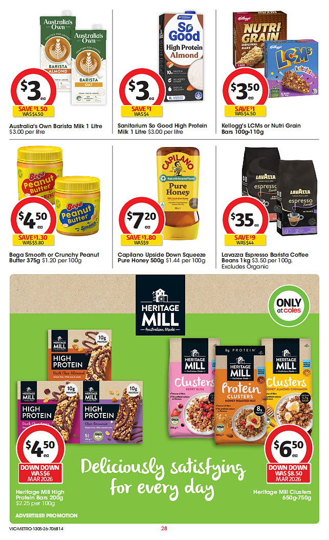本周最新！澳洲各大超商特价商品一网打尽，大批好物骨折破半价！Woolworths、Coles、Aldi（组图） - 28