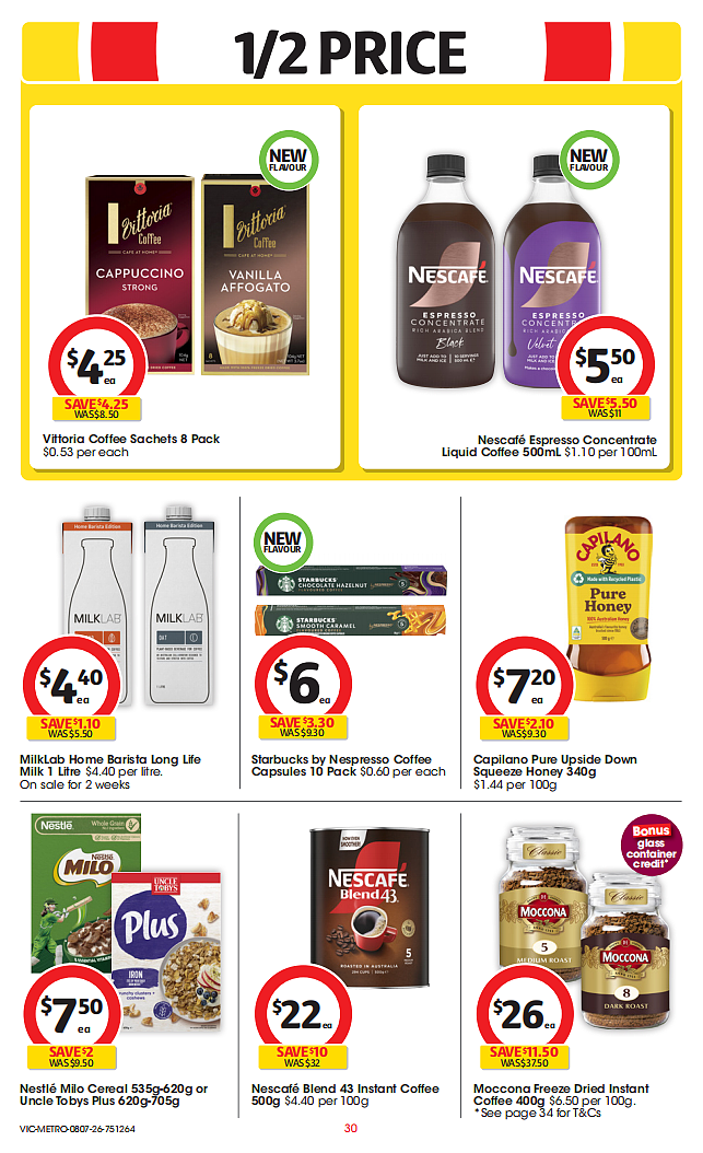 本周最新!澳洲各大超商特价商品一网打尽,大批好物骨折破半价!Woolworths、Coles、Aldi(组图) - 30