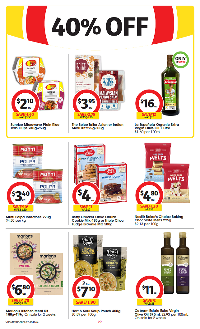 本周最新!澳洲各大超商特价商品一网打尽,大批好物骨折破半价!Woolworths、Coles、Aldi(组图) - 29