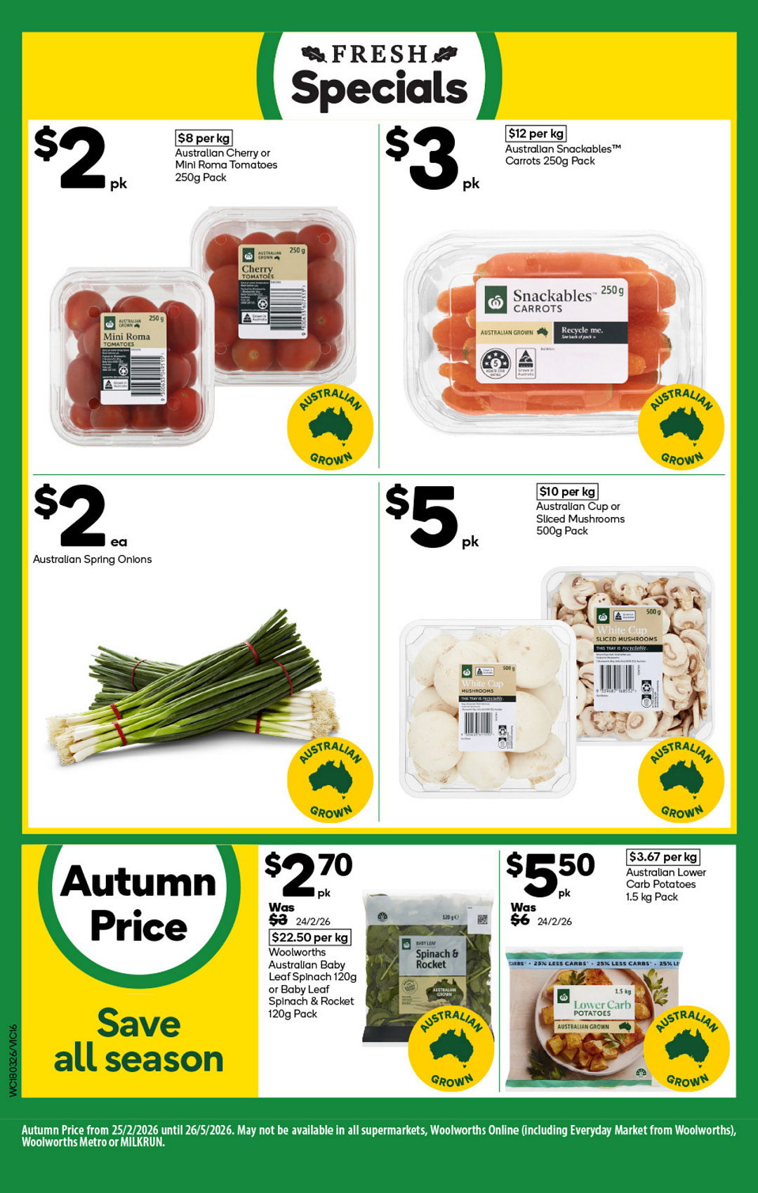 本周最新！澳洲各大超商特价目录，Woolworths、Coles、Costco（组图） - 16