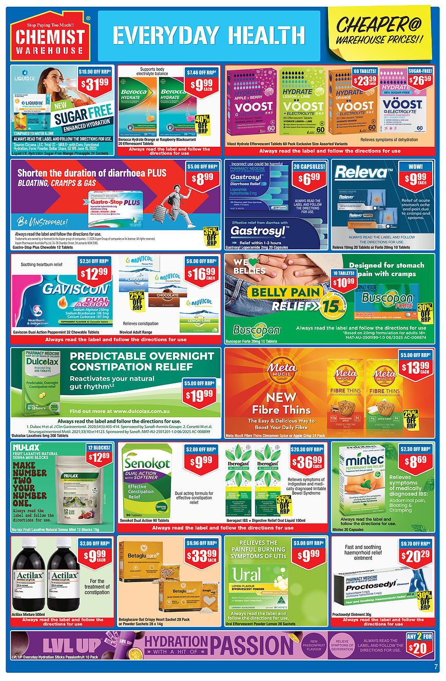 给力周期 + 限时满30刀就包邮！【Chemist Warehouse】药店 最新一期优惠目录 - 10